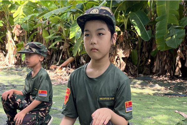 广州小学生军事夏令营，让孩子养成良好生活习惯